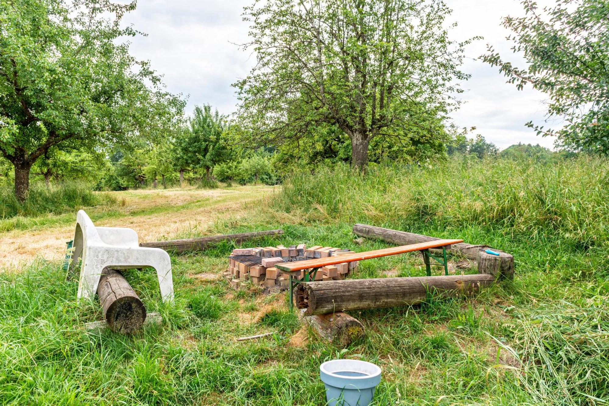 Beutenmuehle Straussenfarm Dach Owingen Exterior foto